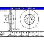 Bremsscheibe 24.0125-0210.1