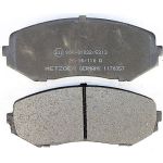 Bremsbelagsatz, Scheibenbremse 1170357 Bremsbelagsatz, Scheibenbremse 1170357