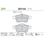 Valeo 601144 Bremsbelagsatz, Scheibenbremse Valeo 601144 Bremsbelagsatz, Scheibenbremse