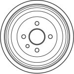 Bremstrommel DB4002