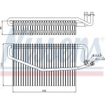 Verdampfer, Klimaanlage 92173 Verdampfer, Klimaanlage 92173