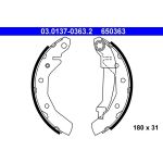 Bremsbackensatz 03.0137-0363.2 Bremsbackensatz 03.0137-0363.2