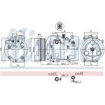 Kompressor, Klimaanlage 89311 Kompressor, Klimaanlage 89311
