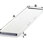 MANN-FILTER CU 6034 Innenraumfilter, Partikelfilter MANN-FILTER CU 6034 Innenraumfilter, Partikelfilter