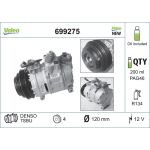 Valeo 699275 Kompressor, Klimaanlage CORE-FLEX Valeo 699275 Kompressor, Klimaanlage CORE-FLEX