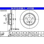 Bremsscheibe 24.0112-0188.1