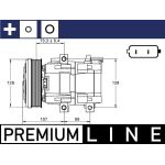 Kompressor, Klimaanlage ACP 855 000P Kompressor, Klimaanlage ACP 855 000P