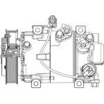 Kompressor, Klimaanlage ACP 628 000P Kompressor, Klimaanlage ACP 628 000P