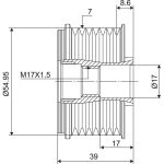 Generatorfreilauf 588138 Generatorfreilauf 588138