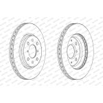 Ferodo DDF2070C Bremsscheibe PREMIER