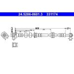 ATE 24.5286-0601.3 Bremsschlauch ATE 24.5286-0601.3 Bremsschlauch