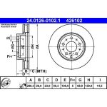 Bremsscheibe 24.0126-0102.1