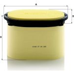 MANN-FILTER CP 26 295 Sekundärluftfilter MANN-FILTER CP 26 295 Sekundärluftfilter