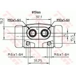 Radbremszylinder BWD293 Radbremszylinder BWD293