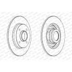 Ferodo DDF1523C-1 Bremsscheibe PREMIER Ferodo DDF1523C-1 Bremsscheibe PREMIER