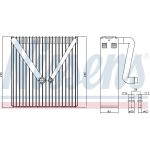 Verdampfer, Klimaanlage 92234