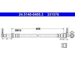 Bremsschlauch 24.5140-0405.3 Bremsschlauch 24.5140-0405.3