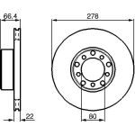 Bremsscheibe 0 986 478 060 Bremsscheibe 0 986 478 060
