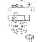 Sensor, Abgasdruck 0 281 002 772 Sensor, Abgasdruck 0 281 002 772