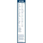 BOSCH AF 554 Scheibenwischer Aerofit 3 397 014 192