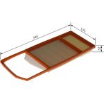 Luftfilter F 026 400 714 Luftfilter F 026 400 714