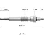Valeo 345117 Glühkerze Valeo 345117 Glühkerze