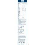 BOSCH 202 Scheibenwischer Twin 3 397 118 700 BOSCH 202 Scheibenwischer Twin 3 397 118 700