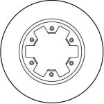 Bremsscheibe DF1965
