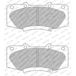 Ferodo FDB4715 Bremsbelagsatz, Scheibenbremse PREMIER ECO FRICTION Ferodo FDB4715 Bremsbelagsatz, Scheibenbremse PREMIER ECO FRICTION
