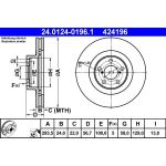 Bremsscheibe 24.0124-0196.1