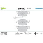 Valeo 610442 Bremsbelagsatz, Scheibenbremse E-PERFORMANCE Valeo 610442 Bremsbelagsatz, Scheibenbremse E-PERFORMANCE