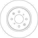 Bremsscheibe DF6318 Bremsscheibe DF6318