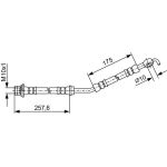 BOSCH 1 987 481 933 Bremsschlauch