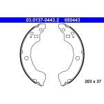 ATE 03.0137-0443.2 Bremsbackensatz