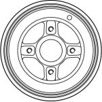 Bremstrommel DB4214