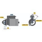 BOSCH 0 001 107 078 Starter BOSCH 0 001 107 078 Starter