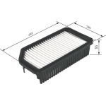 BOSCH F 026 400 137 Luftfilter BOSCH F 026 400 137 Luftfilter