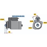 BOSCH 0 001 340 501 Starter