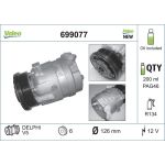 Valeo 699077 Kompressor, Klimaanlage CORE-FLEX Valeo 699077 Kompressor, Klimaanlage CORE-FLEX