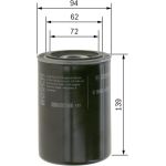 BOSCH 0 986 452 001 Ölfilter BOSCH 0 986 452 001 Ölfilter