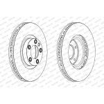 Ferodo DDF2019LC-1 Bremsscheibe PREMIER Ferodo DDF2019LC-1 Bremsscheibe PREMIER