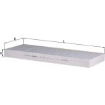 Filter, Innenraumluft LAK 167