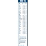 BOSCH 530 US Scheibenwischer Twin 3 397 011 352 BOSCH 530 US Scheibenwischer Twin 3 397 011 352