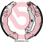 Bremsbackensatz S 61 544 Bremsbackensatz S 61 544
