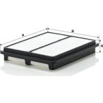 MANN-FILTER C 2537/1 Luftfilter MANN-FILTER C 2537/1 Luftfilter