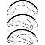 Bremsbackensatz FSB334 Bremsbackensatz FSB334