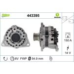 Valeo 443395 Generator ORIGINS - NEW O.E. TECHNOLOGIE Valeo 443395 Generator ORIGINS - NEW O.E. TECHNOLOGIE