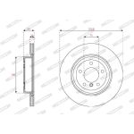 Ferodo DDF2033C Bremsscheibe PREMIER Ferodo DDF2033C Bremsscheibe PREMIER