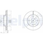 Delphi BG2629 Bremsscheibe Delphi BG2629 Bremsscheibe