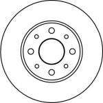 Bremsscheibe DF4037